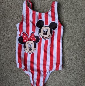 Minnie & Mickey Mouse 2T Swimsuit